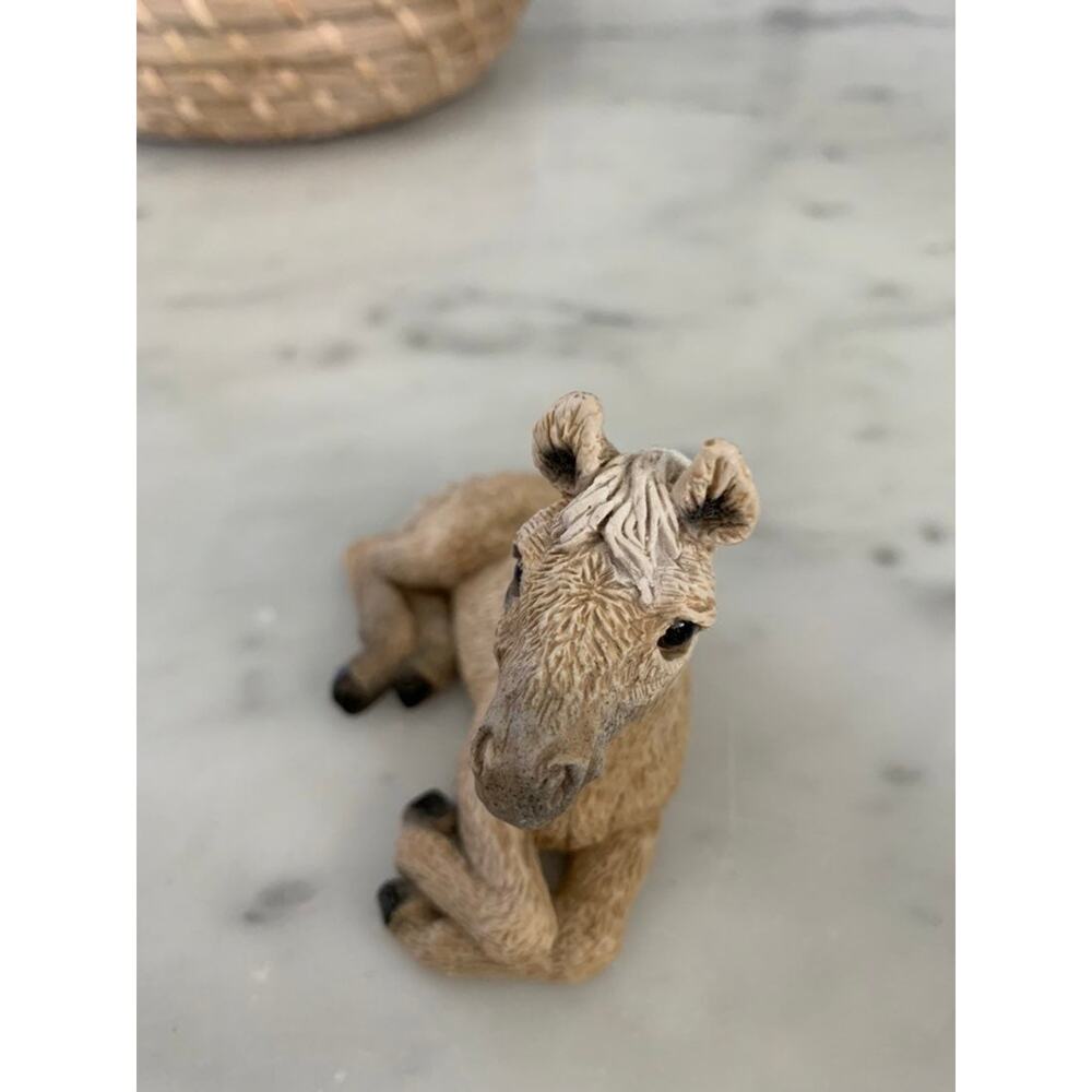 Vintage Stone Critters Foal Horse Figurine - Picture 2 of 7